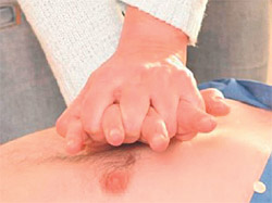 Foto Herzdruckmassage